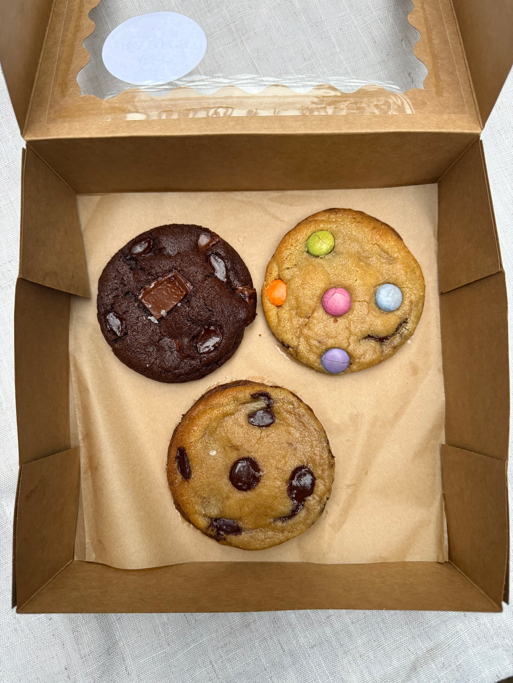 Mini Taster Box (3 cookies)